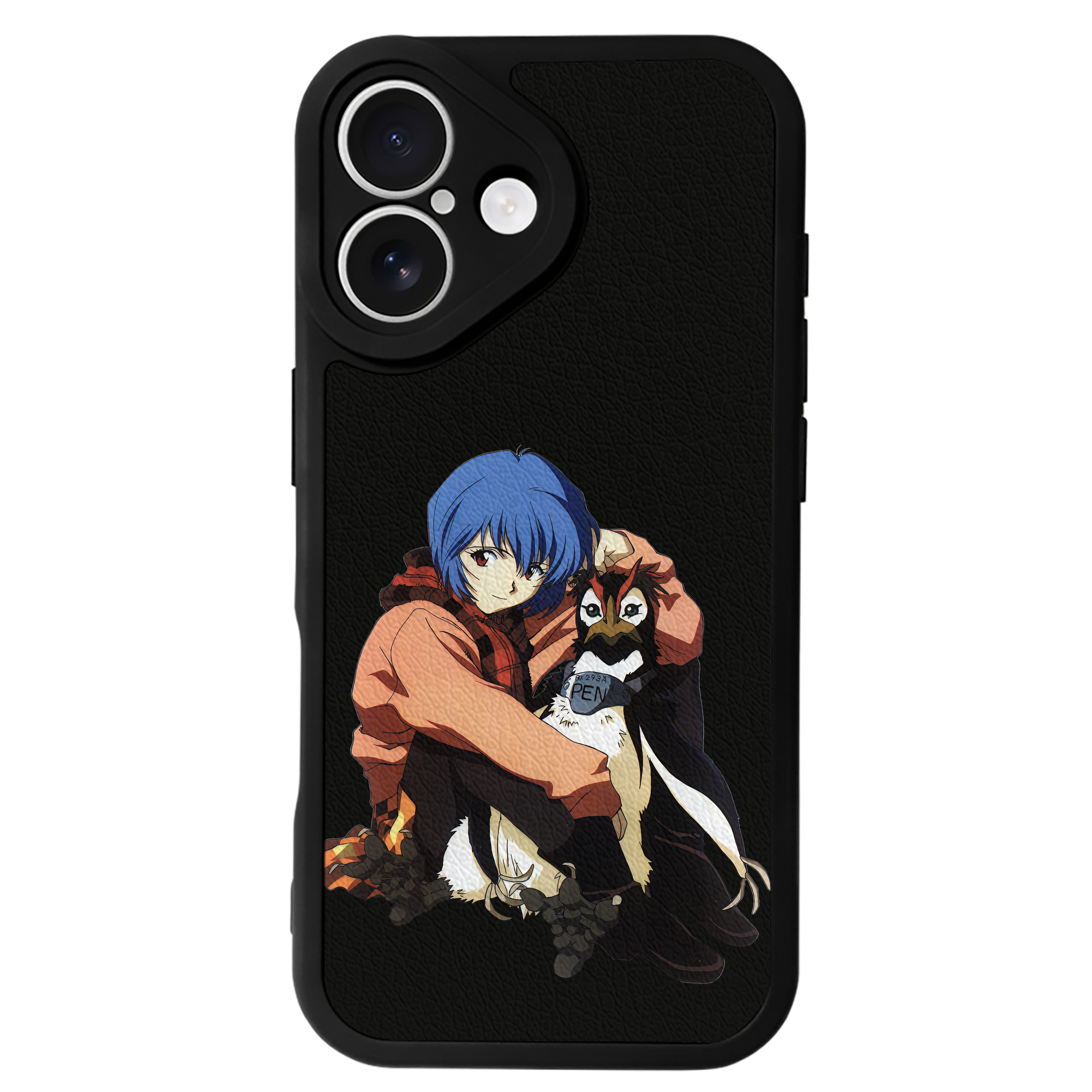 （画像用） EVA 新世紀エヴァンゲリオン 【iPhone 16シリーズ対応】シリコンスマホケース（レザー調） 材質：シリコン